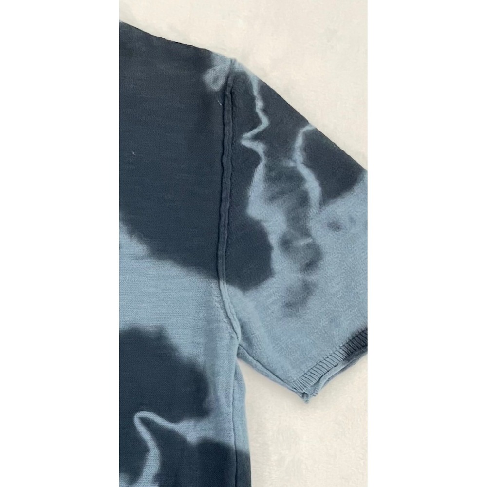 Tie Dye Beach Vibes Men's Shirt Size Medium Blue RARE Designer Travel I'm Brian - Picture 7 of 7